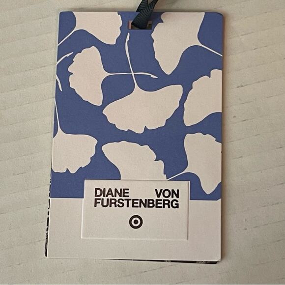 Diane Von Furstenberg Black Yellow Bold Floral BabyDoll Chic Dress NWT Size 14 - Picture 11 of 13